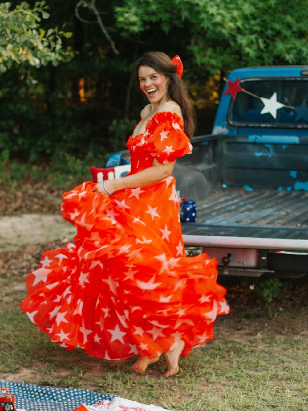 Selkie Ritz in Red Star - Picture 9 of 10